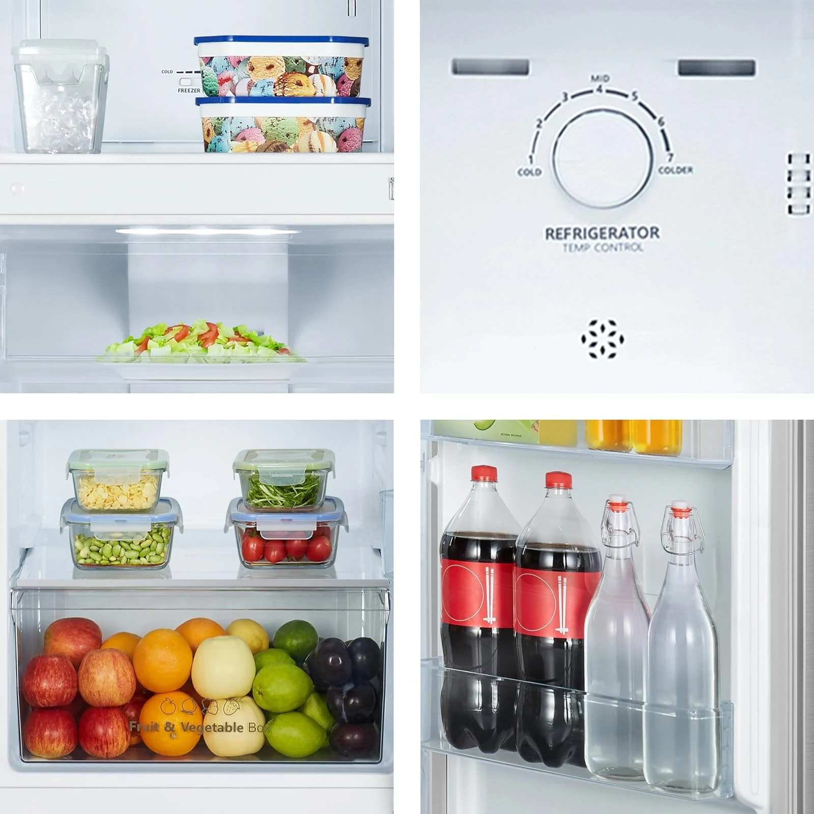 Hisense Frigorifero french door RT327N4ACE Frigorifero Doppia Porta a libera installazione Total No