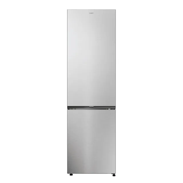 Candy Frigorifero french door 300 CNCQ2T620EX Fresco Frigorifero Combi, Capacità 409L, Total No Frost Circle+, Cassetto Verdolino, Controllo elettronico della temperatura, 60cmx2m, Illuminazione LED, Porta