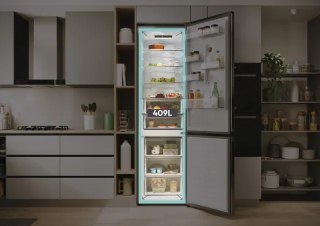 Candy Frigorifero french door 300 CNCQ2T620EX Fresco Frigorifero Combi, Capacità 409L, Total No Fros