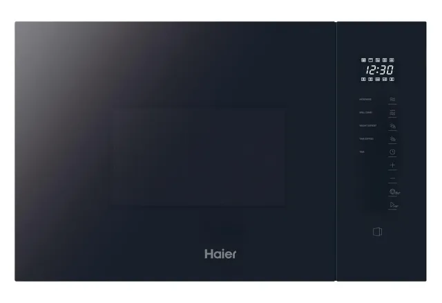 Haier Microonde incasso 2&4 H38FMWID4ID27N​ Serie Microonde integrabile con grill, 20 L, Potenza 1450 W, Potenza Grill 1000 W, 8 livelli di potenza, 6 funzioni, interfaccia touch, 8 Automenus, Blocco sicu