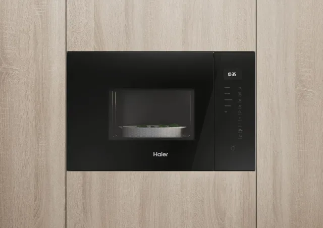 Haier Microonde incasso 2&4 H38FMWID4ID27N​ Serie Microonde integrabile con grill, 20 L, Potenza