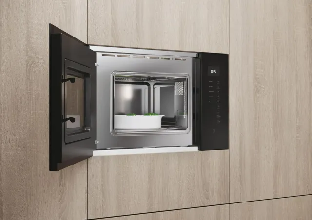 Haier Microonde incasso 2&4 H38FMWID4ID27N​ Serie Microonde integrabile con grill, 20 L, Potenza