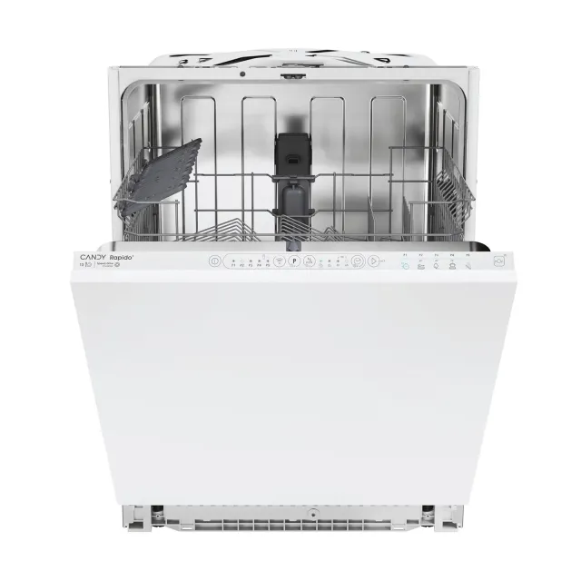 Candy Lavastoviglie 3E7L0W2 Rapidò CI , Lavastoviglie Integrabile 60 CM, 13 Servizi, Digitale, Wi-Fi, 5 Programmi, Motore Inverter, Indicatore Mancanza di Sale, Indicatore Fine Ciclo, Iniz