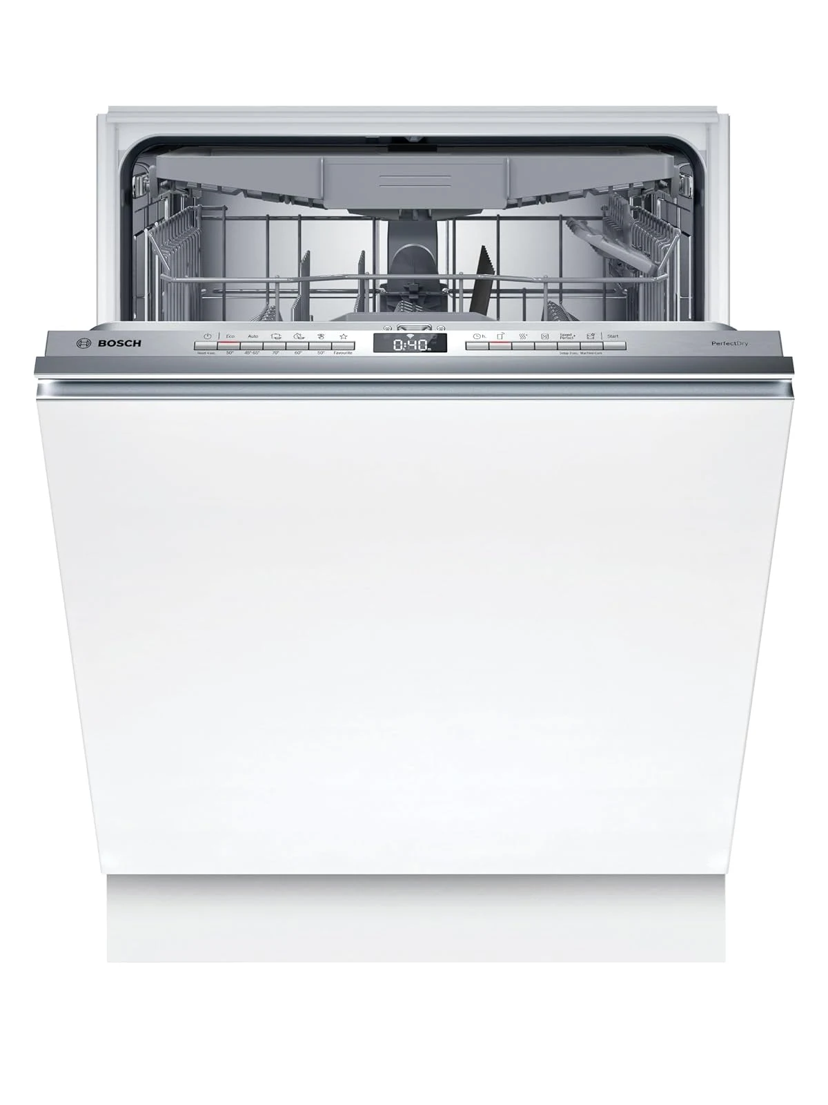 Bosch Bosch Lavastoviglie integrata parziale SMV6ZCX10E Serie 6 Lavastoviglie incasso a scomparsa totale Classe B