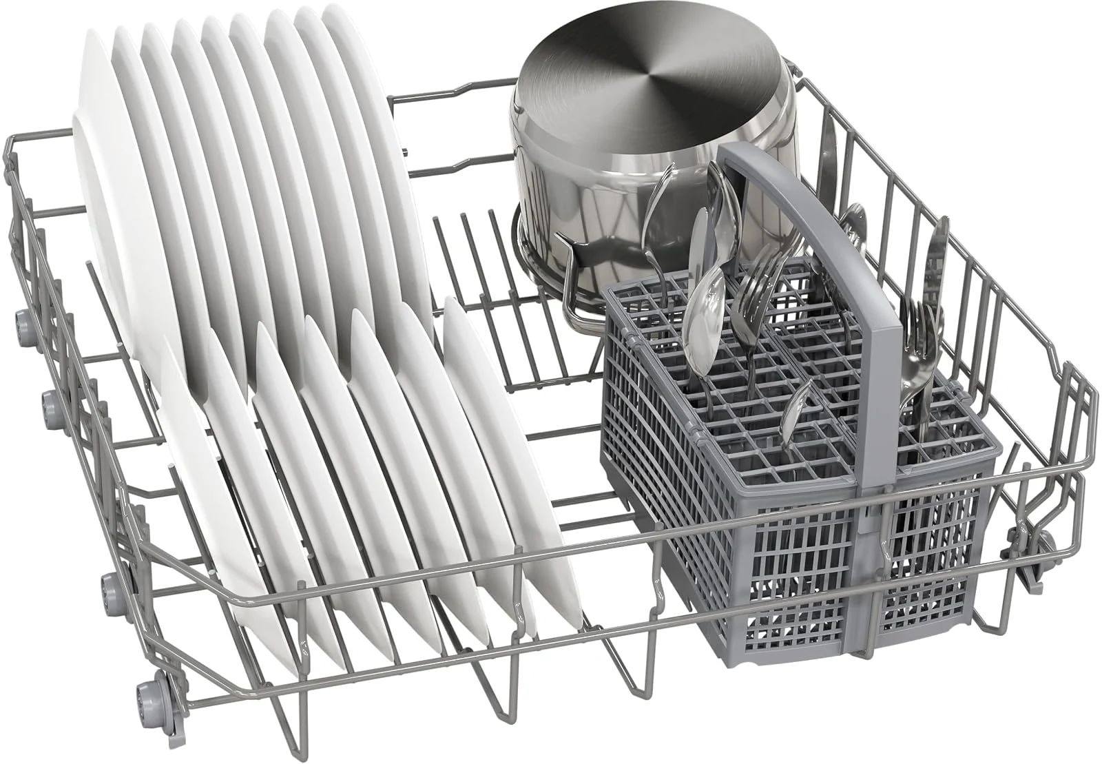 Bosch Lavastoviglie integrata totale SMV24AX04E Serie 2 Lavastoviglie incasso a scomparsa totale Cla