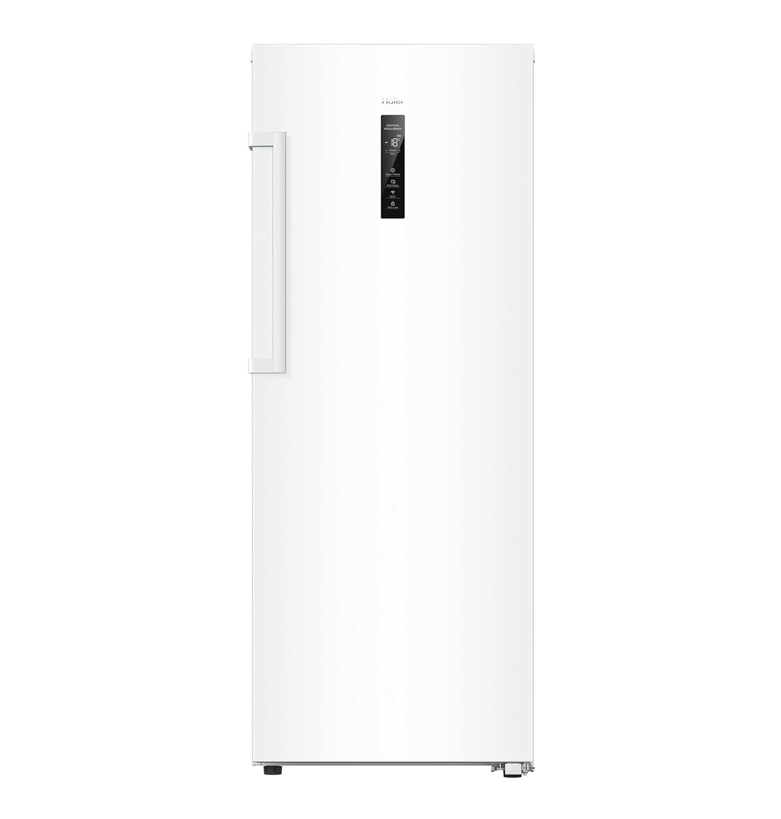 Haier Congelatore incasso H4F226WEH1 Up 60 Series 3 Congelatore Verticale 226L No Frost, Classe E, Convertibile Frigo/Freezer InstaSwitch, Wi-Fi App hOn, Display Touch, AxLxP cm 153x59x74, - Bianco
