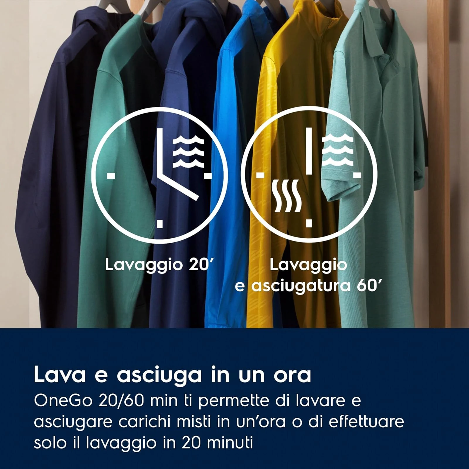 Electrolux Lavasciuga EW7W285W Lavasciuga 8 kg Lavaggio + 5 kg Asciugatura, SteamCare 700, SteamRefr