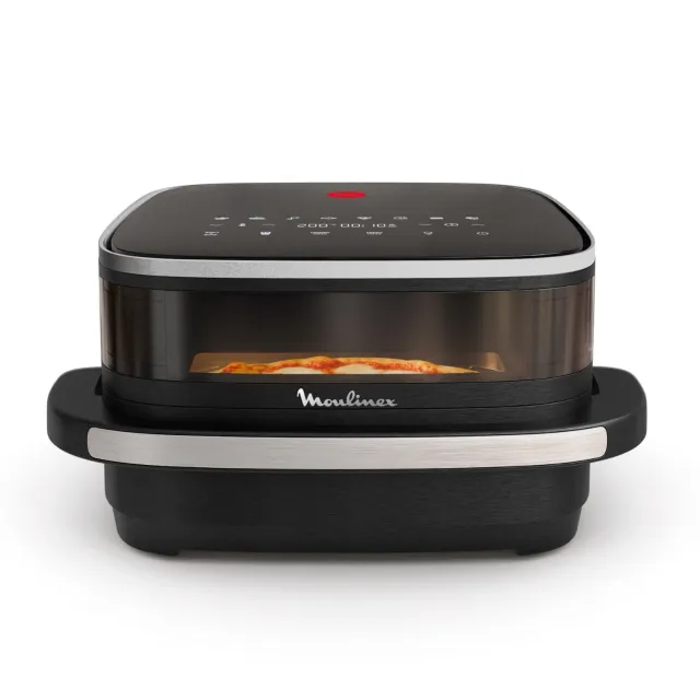 Moulinex Friggitrice ad aria AL4018 Easy Fry XL Surface, Friggitrice ad Aria XL con Cestello Antiaderente e Finestra di Osservazione, 1,5 Kg, Tecnologia Extra-Crisp e Doppia Resistenza, Cottura fi