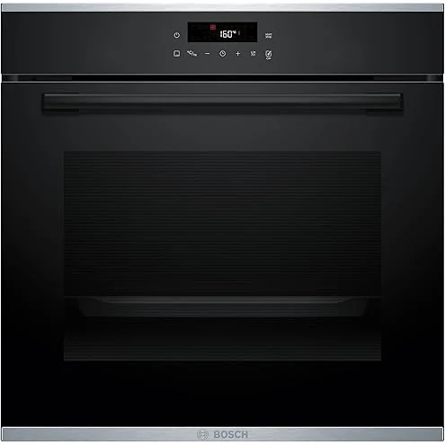 Bosch Forno incasso HQA574BB3 Serie 4, Forno con vapore da incasso, Pirolisi: pulizia del forno senz