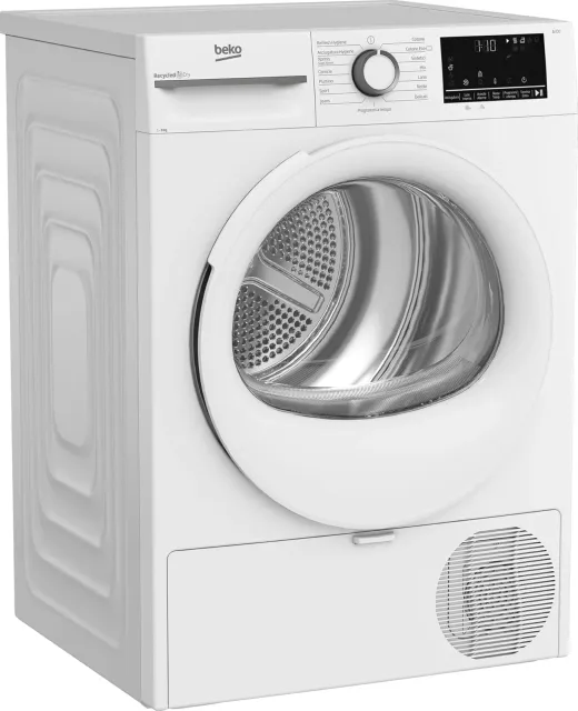 Beko Asciugatrice incasso BMT491WI Asciugatrice Capacità 9 Kg Motore Inverter Classe Energetica A+++