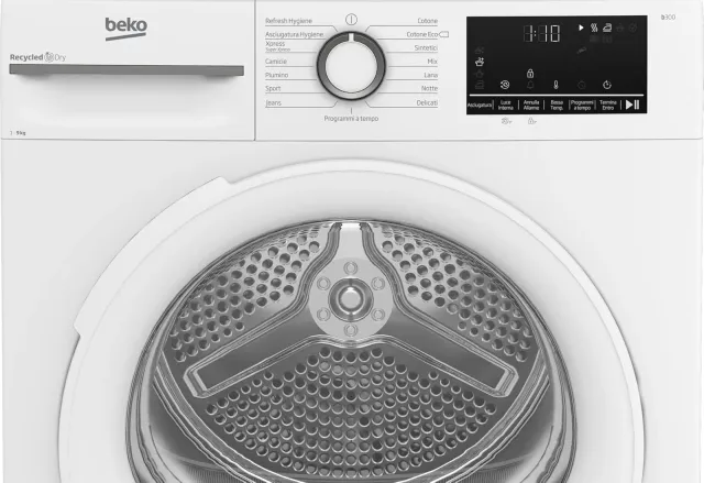 Beko Asciugatrice incasso BMT491WI Asciugatrice Capacità 9 Kg Motore Inverter Classe Energetica A+++