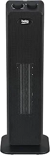 Beko Ventilatore RHP6320B Termoventilatore a torre , Potenza 2000W, Tecnologia ceramica, 4 modalità, protezione da surriscaldamento