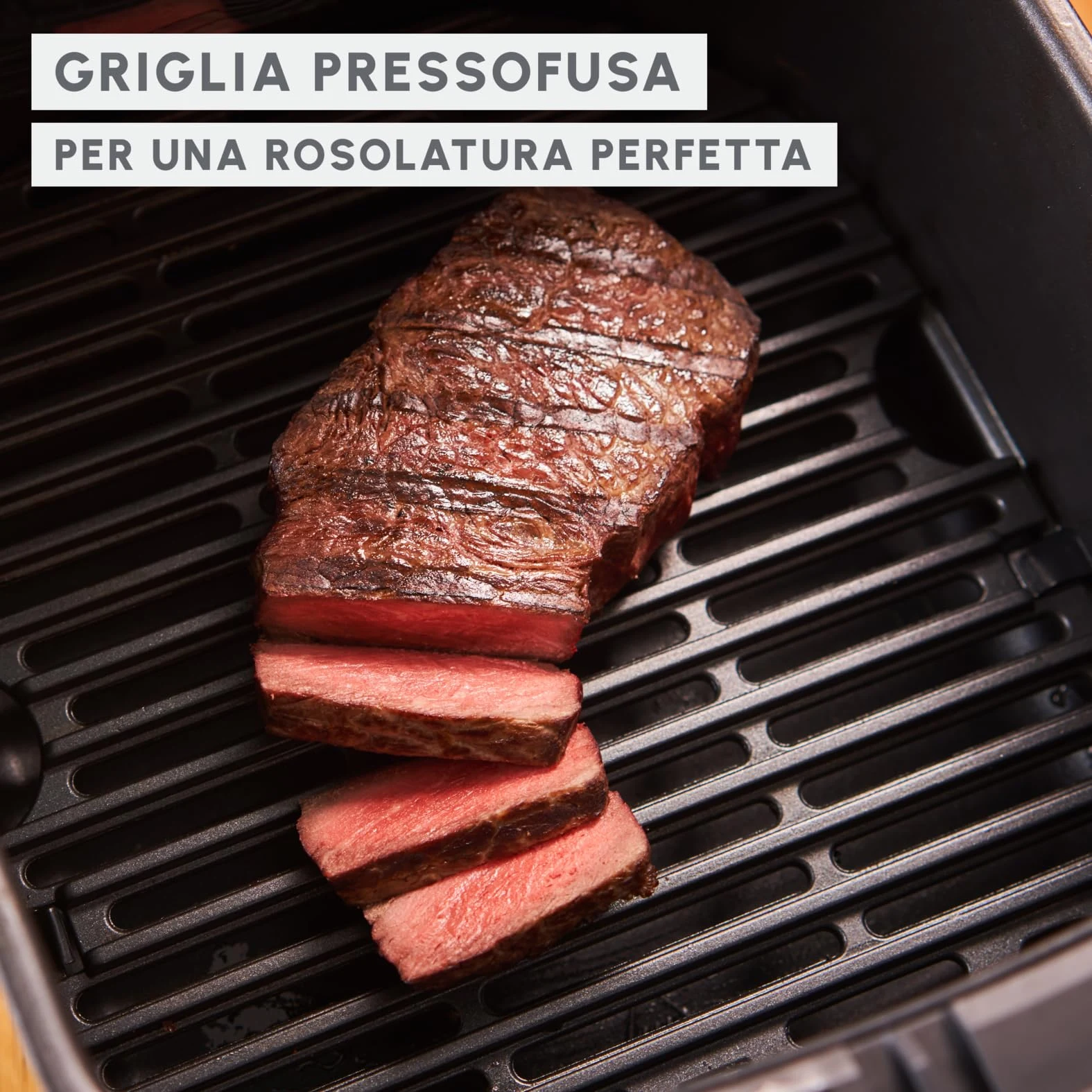 Moulinex Estrattore di succo EZ5528 Easy Fry Silence, Friggitrice ad Aria Silenziosa 5L/1.5kg per 6