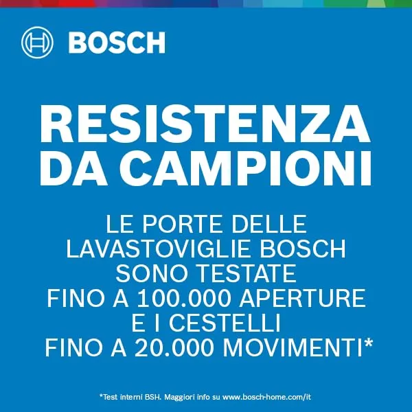 Bosch Lavastoviglie integrata parziale SMH4ECX27E Serie 4 Lavastoviglie incasso a scomparsa totale C
