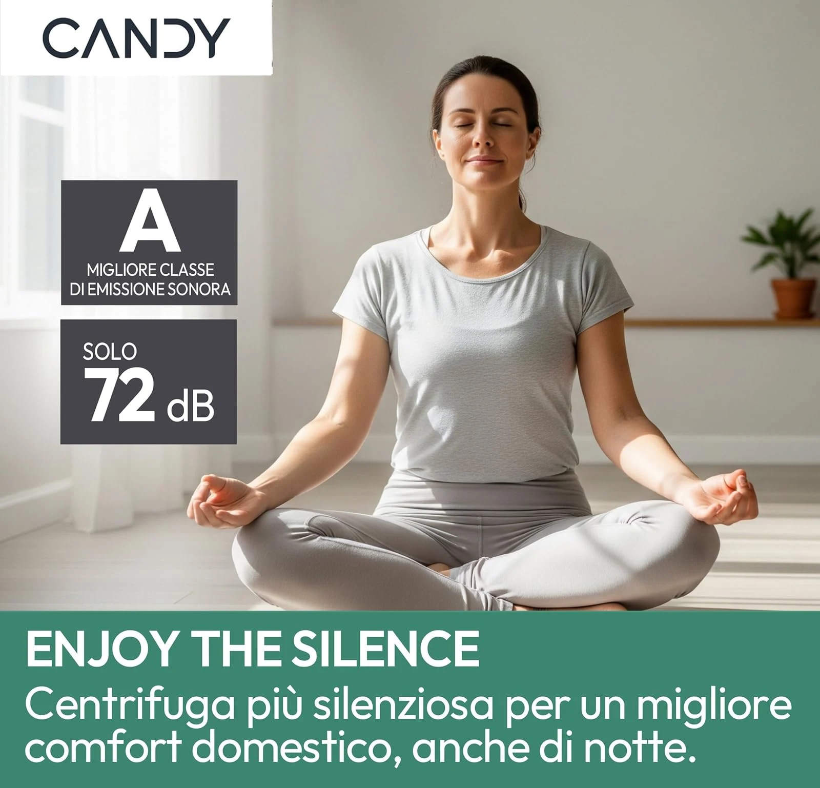 Candy Lavatrice incasso 49B9-S ProWash 700 Lavatrice 9 Kg, Libera Installazione, Carica Frontale, Cl