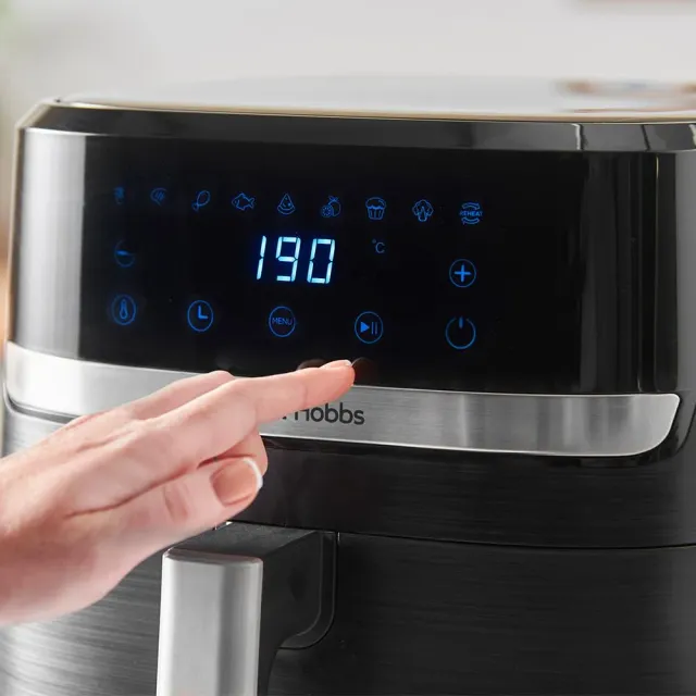 Russell Hobbs Estrattore di succo XXL 8,3L Friggitrice ad Aria , Rapida (Compatta,Silenziosa, Pizza 