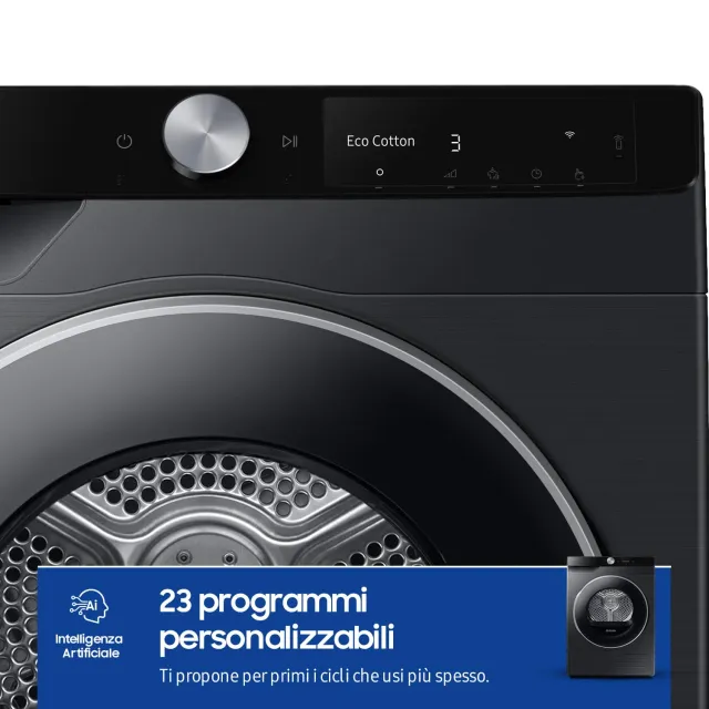 Samsung Asciugatrice incasso DV90DG6845LB/U3 9 Asciugatrice AI Control DV90DG6845LB/U3, 9 kg, Pompa 