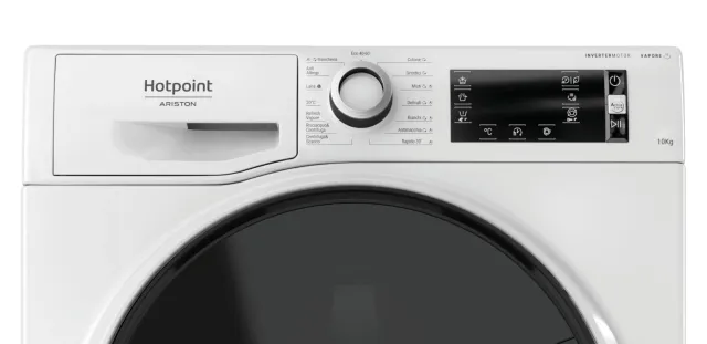 Hotpoint Lavatrice slim NBT 1048 WD A IT Ariston - Lavatrice 10kg Libera Installazione, Carica Front