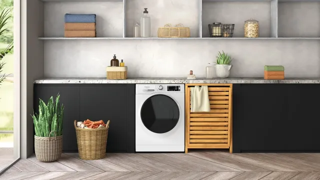 Hotpoint Lavatrice slim NBT 1048 WD A IT Ariston - Lavatrice 10kg Libera Installazione, Carica Front