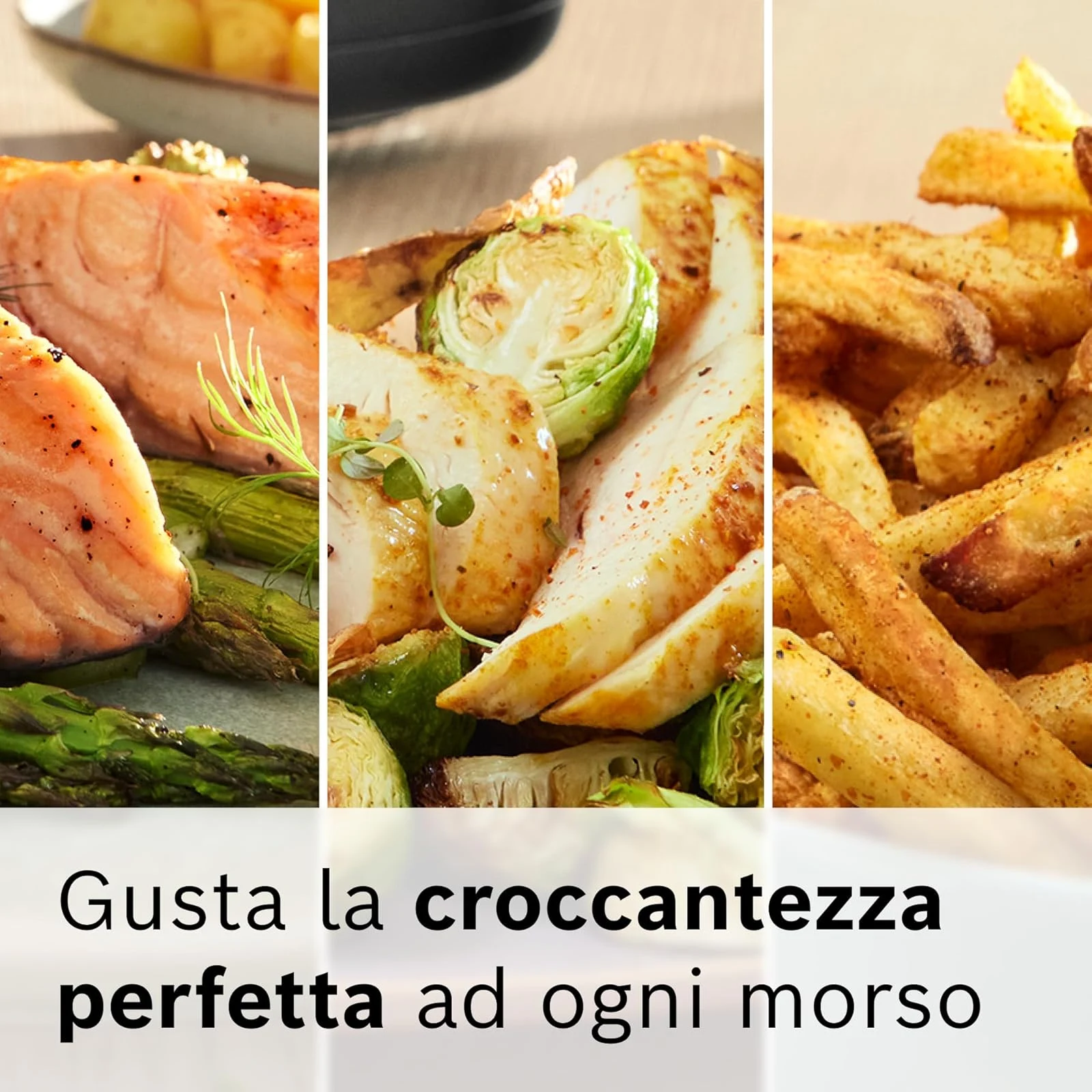 Bosch Estrattore di succo MAF671B0 Serie 6 Friggitrice ad Aria , Air Fryer XXL, Capacità 7,2 L, 7 Pr