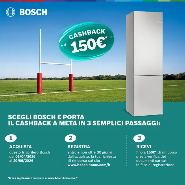 Bosch Frigorifero combinato KGN392LAG Serie 4 Frigorifero Total No Frost 203x60cm Silver Classe A
