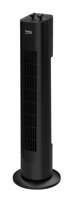 Beko Ventilatore EFW5300B Ventilatore a Torre Meccanico, 35W, 3 Velocità, Oscillazione 60°, Timer 2h