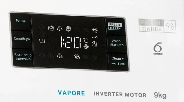 Whirlpool Lavatrice carica alto FFB 9269 SV IT Lavatrice 9 kg Libera Installazione, Carica Frontale,