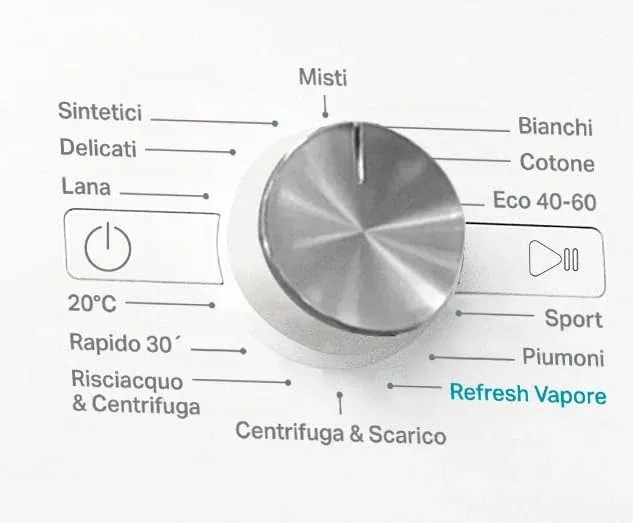 Whirlpool Lavatrice carica alto FFB 9269 SV IT Lavatrice 9 kg Libera Installazione, Carica Frontale,