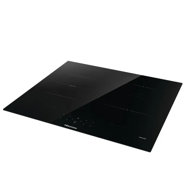 Hisense Piano cottura radiante HI621FM Piano Cottura a Induzione 60 cm, 4 Zone con Connect Zone, Pow