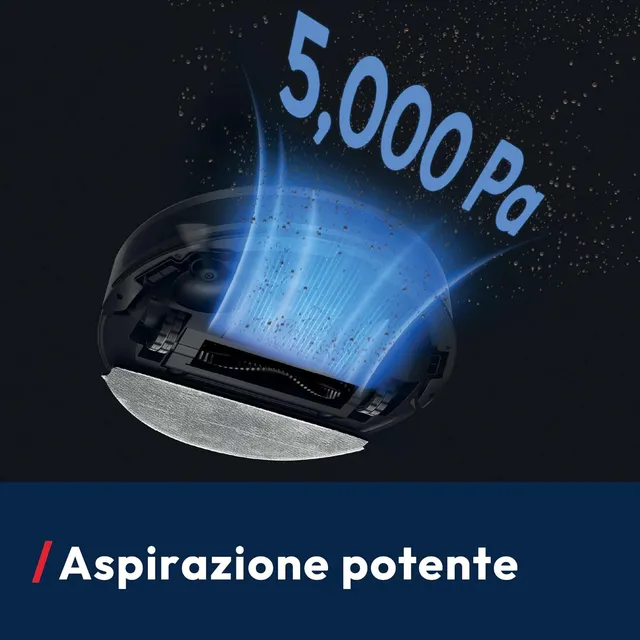 Hoover Robot aspirapolvere HG2Z30H HG2 Robot Aspirapolvere e Lavapavimenti Hydro, Ultra-Sottile – Po