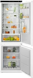 Electrolux Frigorifero incasso combinato LNT6ME18S0 Serie 600 Frigorifero Combinato da Incasso, , 249 Litri, TwinTech Total No Frost, MultiFlow, Compressore Inverter Silenzioso, 1780x560x550, Class E, Allarme Por