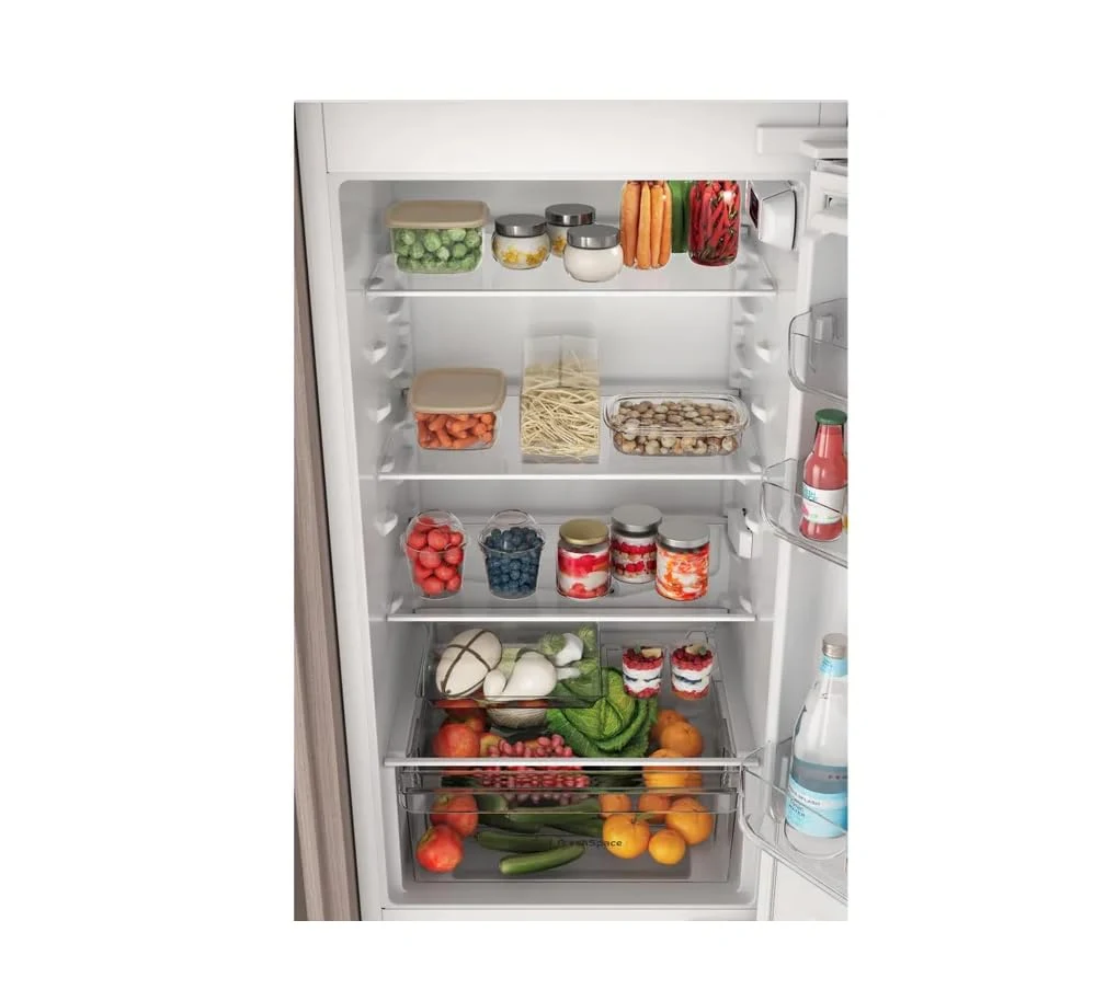 Indesit Frigorifero incasso sottobase INC18D021A1 Frigorifero Combinato, Statico, Tecnologia Low Fro
