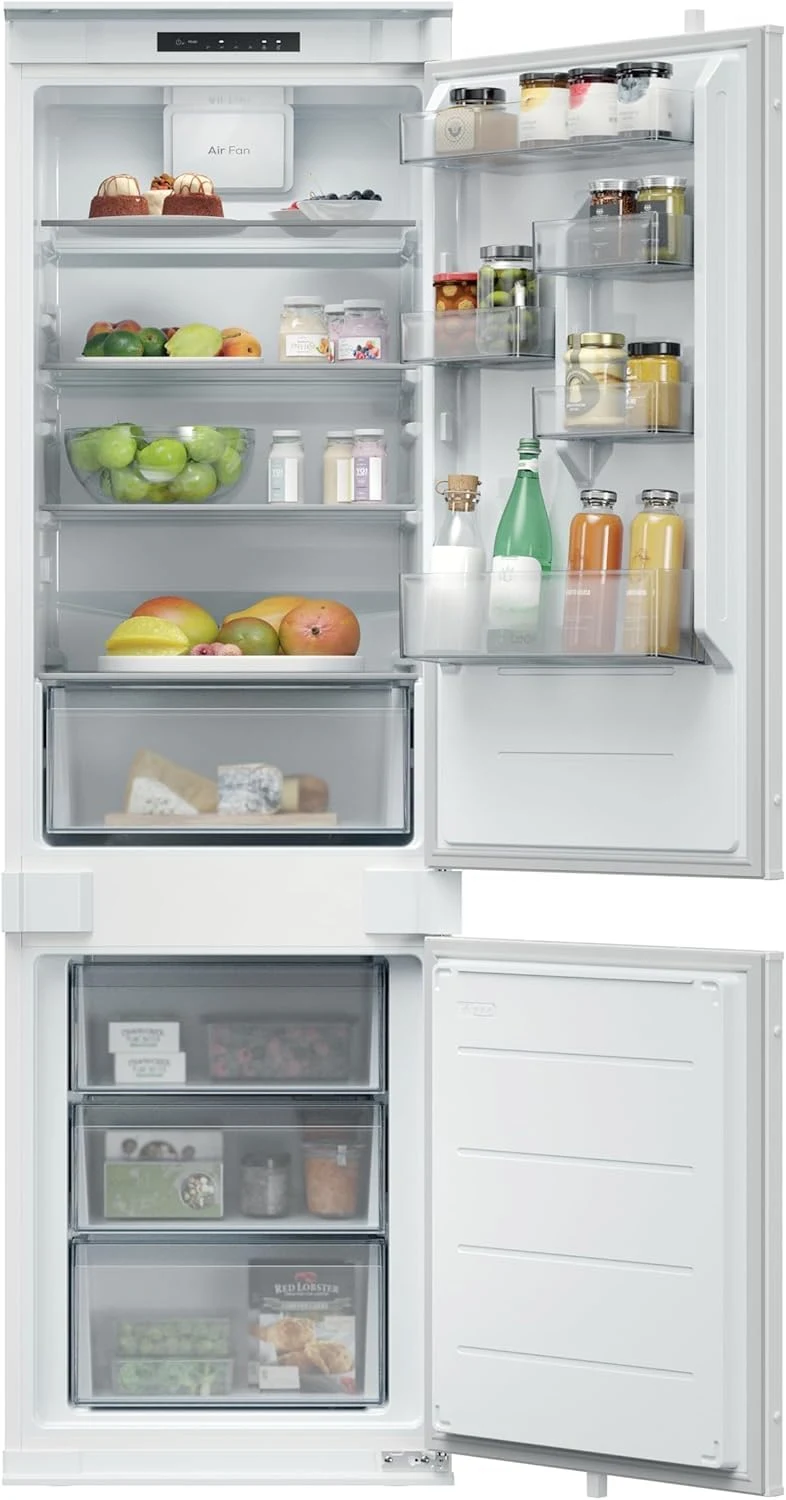 Candy Frigorifero side by side CNBQL3518EV Fresco 400 Frigorifero Combinato da Incasso 268L (194L Frigo + 74L Freezer), Low Frost, App hOn, Super Freddo, Porte Reversibili, 177,2x54x55 cm (AxLxP)