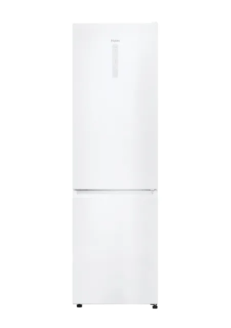 Haier Frigorifero doppia porta 2D 60 Serie 3 Frigorifero Combinato 377L (258L Frigo + 119L Freezer), Classe D, Total No Frost, Wi-Fi hOn App, Dual Inverter, Porte Reversibili, 200x59,5x65,8 cm (AxL