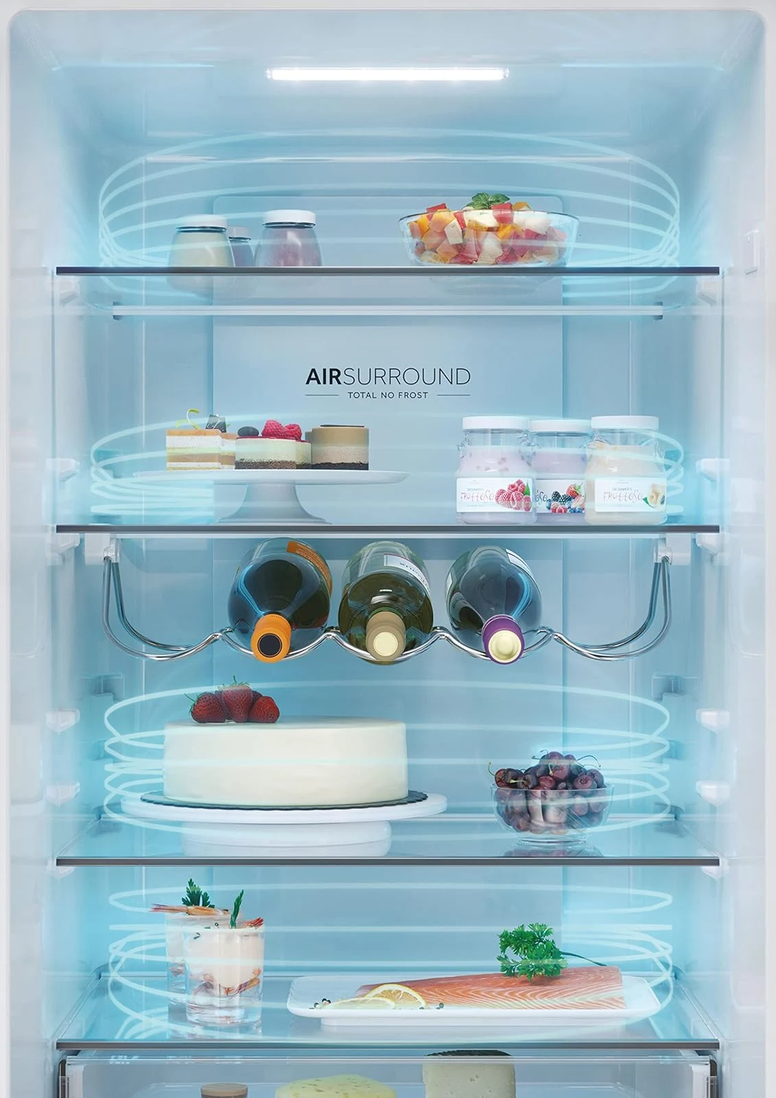 Haier Frigorifero doppia porta 2D 60 Serie 3 Frigorifero Combinato 377L (258L Frigo + 119L Freezer),