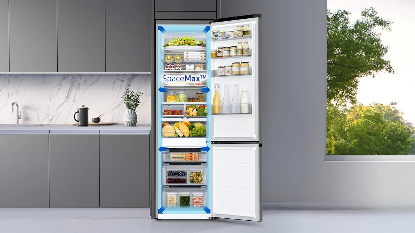Samsung Frigorifero side by side RL34C600CSA/EG frigorifero e congelatore, 185 cm, 344 volume totale