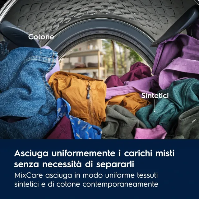 Electrolux Asciugatrice EW9H4Y9A Serie 900 PerfectCare, Asciugatrice a Pompa di Calore, 9 kg, , Clas