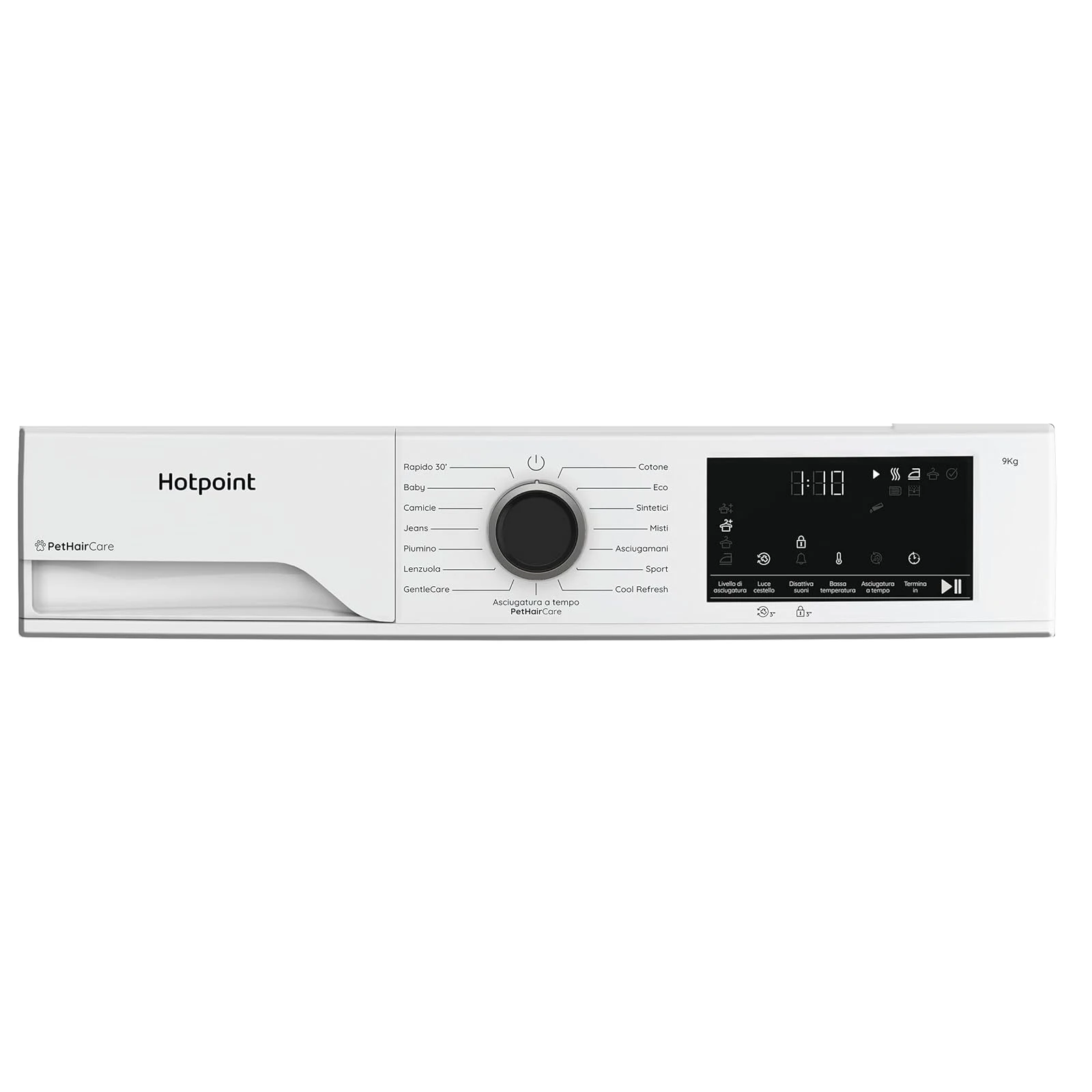 Hotpoint Asciugatrice HPT 93D BS IT Ariston – Asciugatrice 9 Kg A Pompa di Calore, Libera Installazi