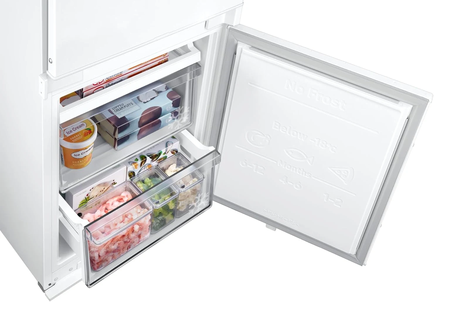 Samsung Frigorifero incasso doppia porta BRB70F30BES0 F1rst 60 AI Plus Frigorifero da Incasso Combin