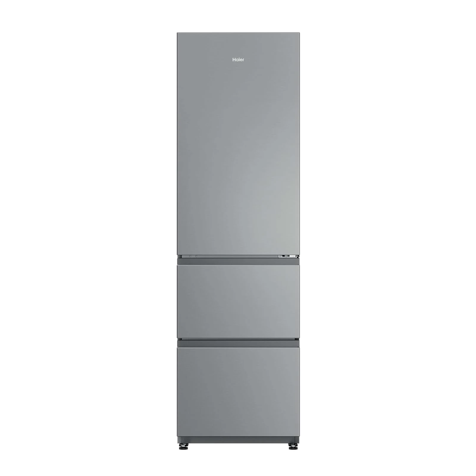 Haier Frigorifero doppia porta 3D 55 Series 3 HTR3518ENMX - Frigorifero Combi, Cassetti Direct Access, AirFlow Circolare, 303 l, My ZonePro, FunzioneECO, Total No Frost, Larghezza 54,5 cm, Motore I