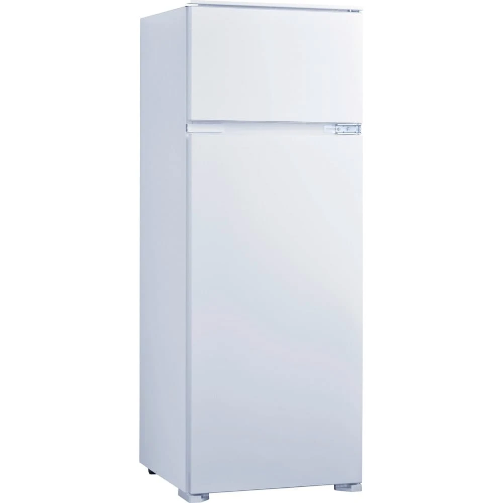Indesit Frigorifero incasso side by side 2040 E D - Frigorifero Combinato Doppia Porta 205L, Frigorifero da Incasso con 4 Ripiani e Cassetto, Frigo con Congelatore Integrato in Alto, Elettrodomestici Cucina C