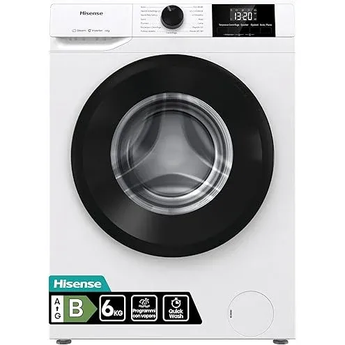 Midea Lavasciuga incasso 8kg + Set Lavatrice Slim Frigocongelatore 204L, Classe A con LED
