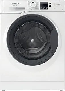 Hotpoint Lavatrice incasso NF97WK IT Ariston Lavatrice Libera Installazione, Funzione Vapore, Carica Frontale 1400 Giri, Cestello In Acciaio Inox da 9 Kg, 76dB, 16 Programmi, Inverter, Classe Energ