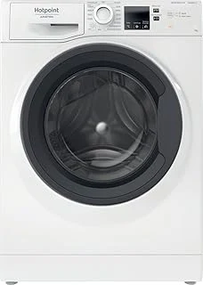 Hotpoint Lavatrice incasso NF97WK IT Ariston Lavatrice Libera Installazione, Funzione Vapore, Carica Frontale 1400 Giri, Cestello In Acciaio Inox da 9 Kg, 76dB, 16 Programmi, Inverter, Classe Energ