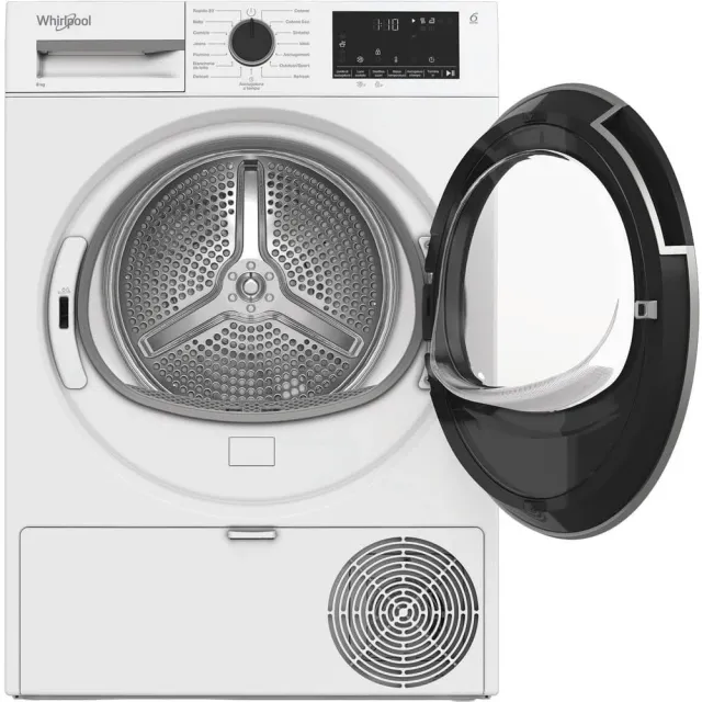 Whirlpool Lavasciuga 83M WBS IT C WD , Capacità 8kg, classe D, colore White, Display digitale XL