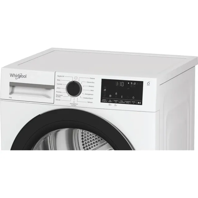Whirlpool Lavasciuga 83M WBS IT C WD , Capacità 8kg, classe D, colore White, Display digitale XL