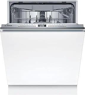 Bosch Lavastoviglie integrata totale SMV4HVX14E Serie 4, Lavastoviglie Smart da incasso a scomparsa totale, 14 coperti, Cestelli personalizzabili, Motore EcoSilence Drive, 60 cm.