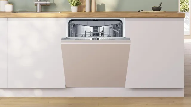 Bosch Lavastoviglie integrata totale SMV4HCX07E Serie 4, Lavastoviglie Smart da incasso a scomparsa 
