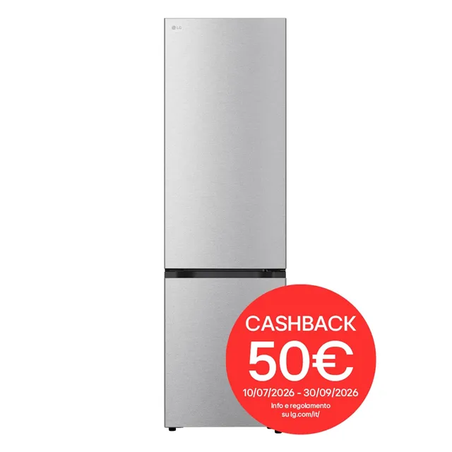 LG Frigorifero combinato GBBS726AMB Frigorifero Combinato Classe A, Larghezza 60 cm Fit & Max, Raffr