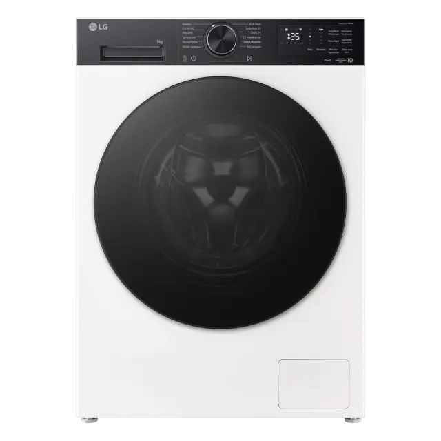 LG Lavatrice carica alto F2NX50S9THB Lavatrice Slim 9 kg Next AI DD, Classe A -30%, 1200 Giri, Programma AI Wash con Intelligenza Artificiale, Wi-Fi, Allergy Care, TurboWash 360, Direct Drive, Seri